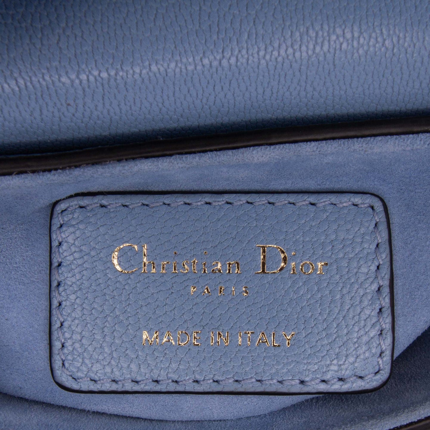 Dior Micro Goatskin Saddle