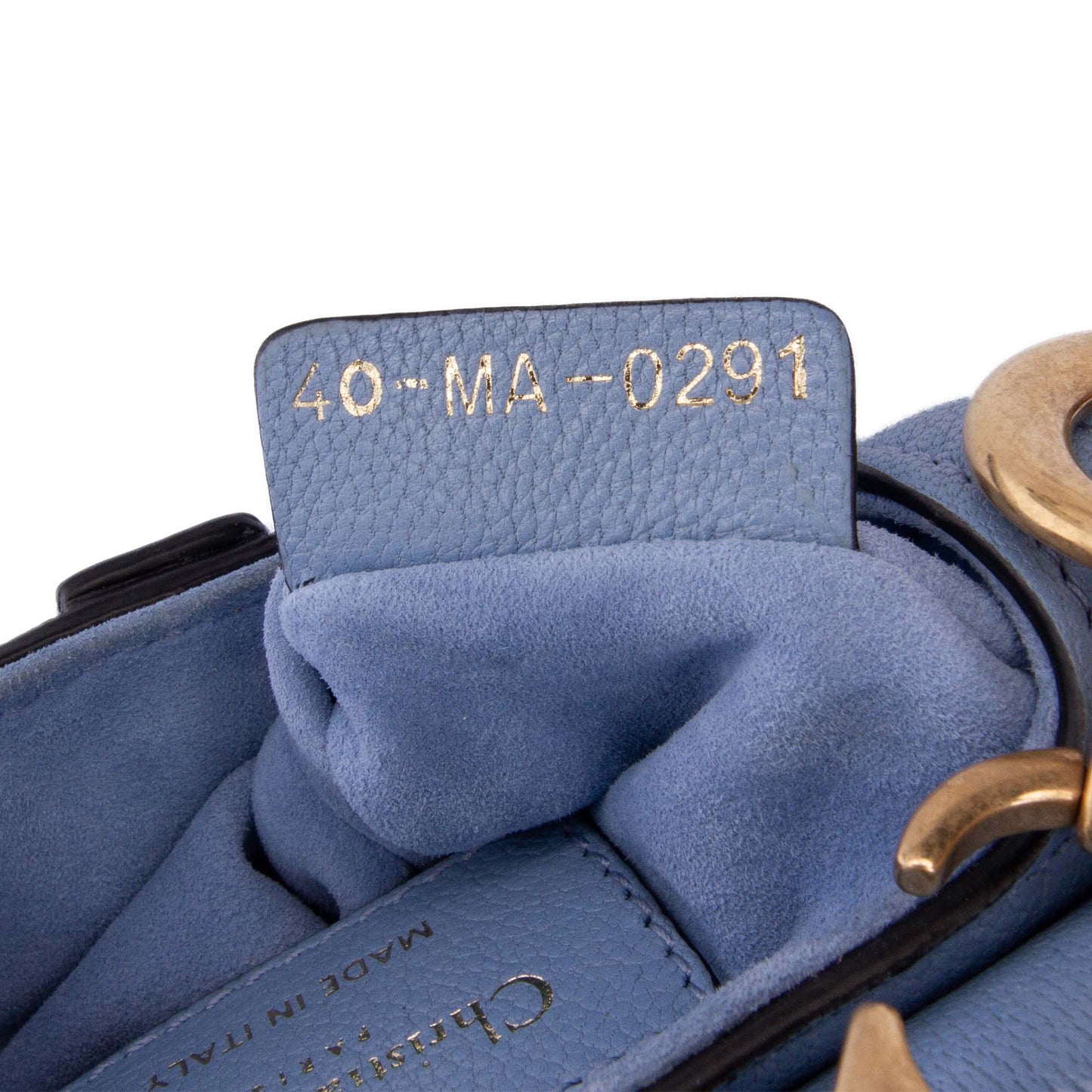 Dior Micro Goatskin Saddle