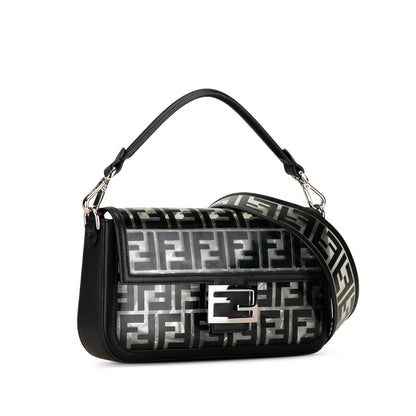 Fendi Medium Zucca Pvc Baguette Satchel