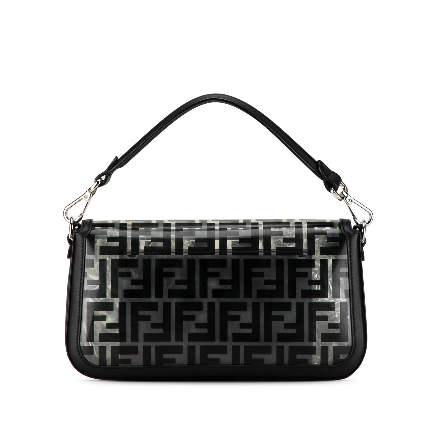 Fendi Medium Zucca Pvc Baguette Satchel