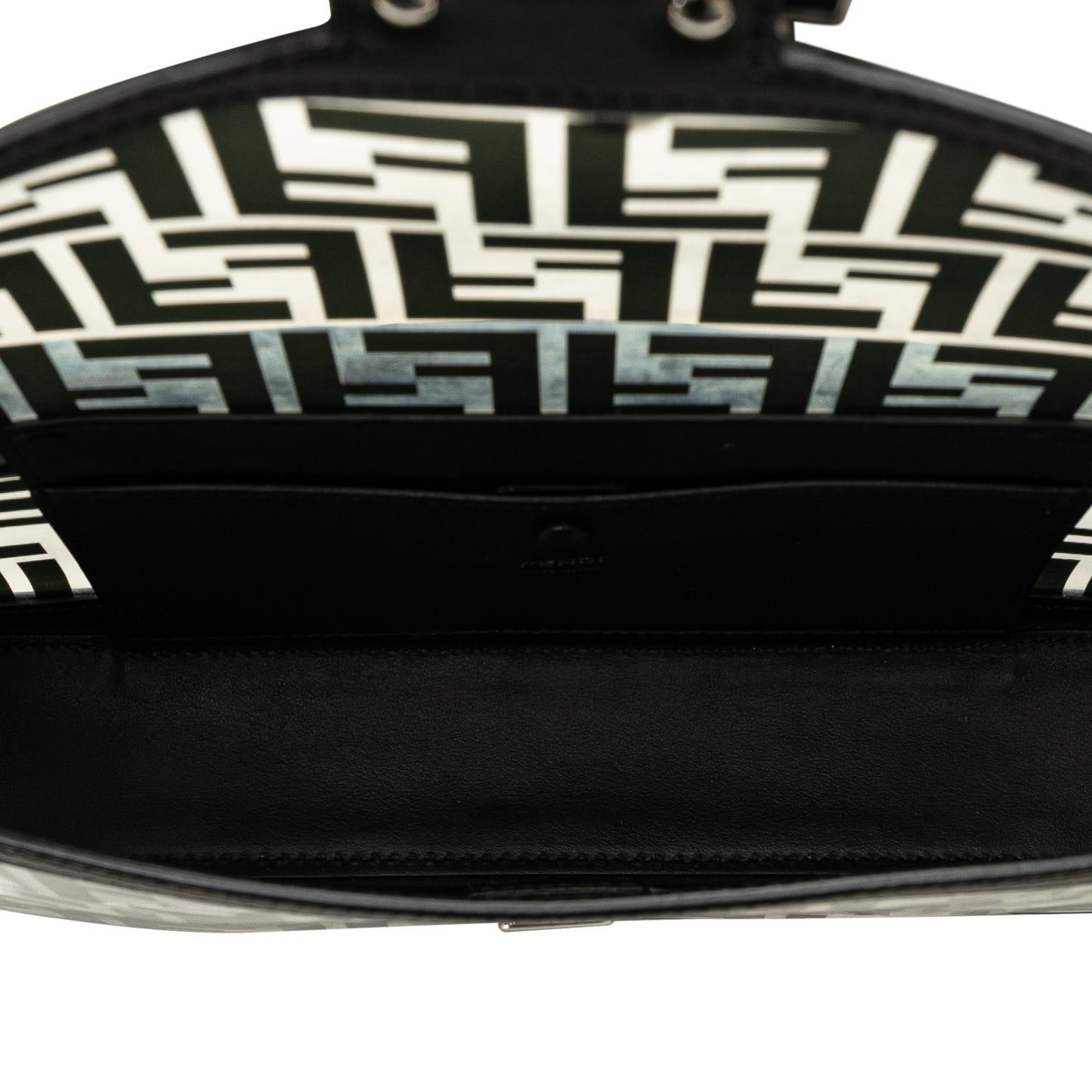 Fendi Medium Zucca Pvc Baguette Satchel