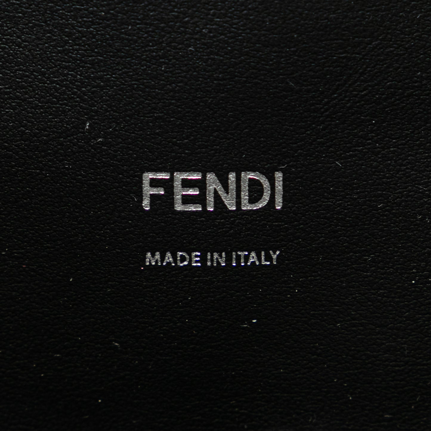 Fendi Medium Zucca Pvc Baguette Satchel