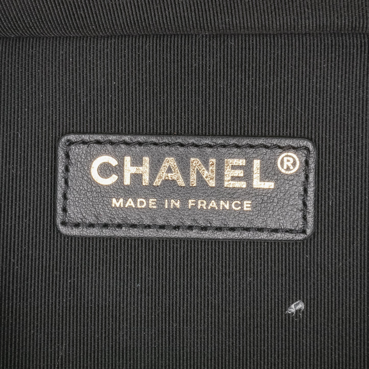 Chanel Calfskin Stitched Cup Of Tea Vanity Case