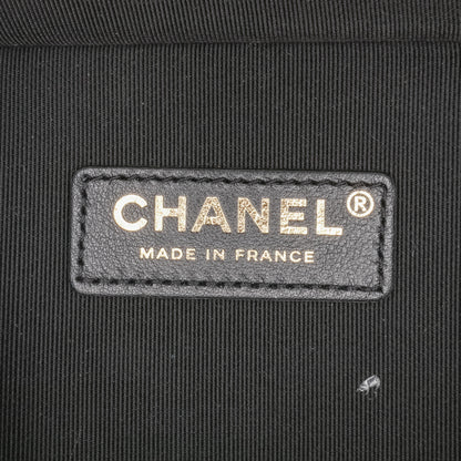 Chanel Calfskin Stitched Cup Of Tea Vanity Case