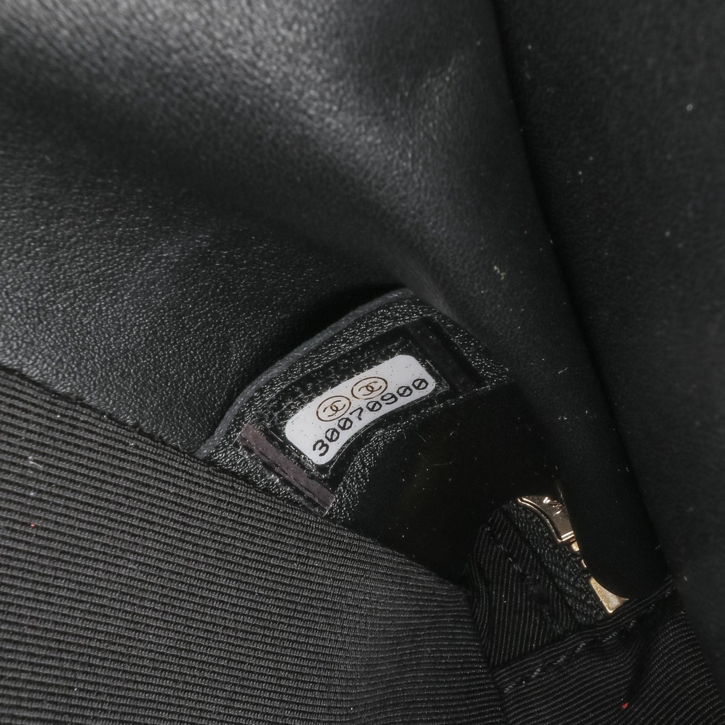 Chanel Calfskin Stitched Cup Of Tea Vanity Case