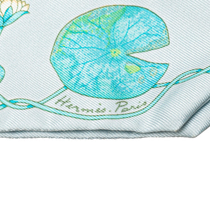 Hermès Un Jardin Sur Le Nil Silk Twilly Scarf (22942)