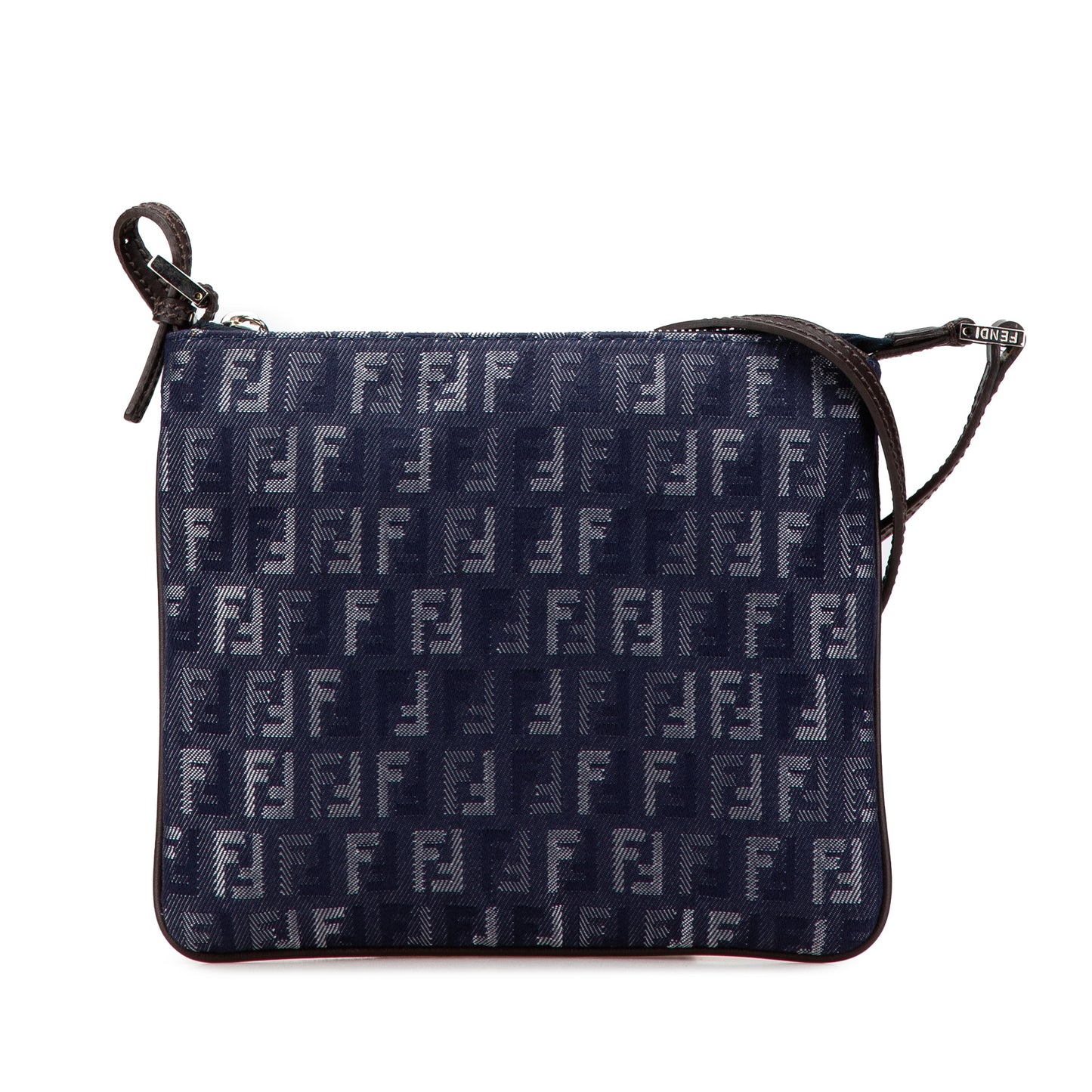 Fendi Zucchino Denim Crossbody