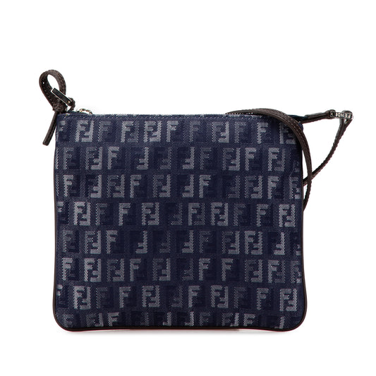 Fendi Zucchino Denim Crossbody