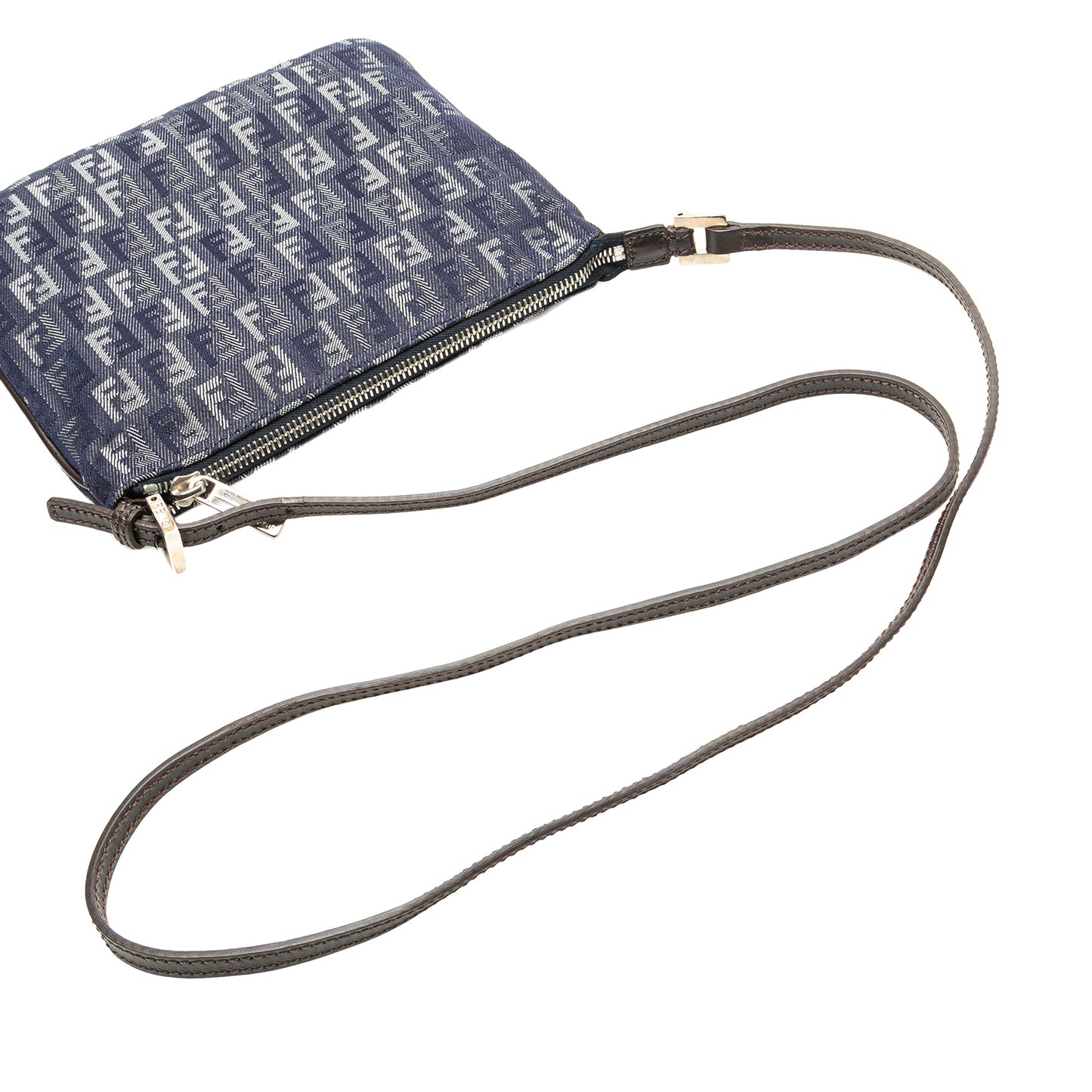 Fendi Zucchino Denim Crossbody