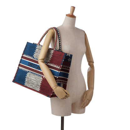 Dior Large French Flag Book Tote