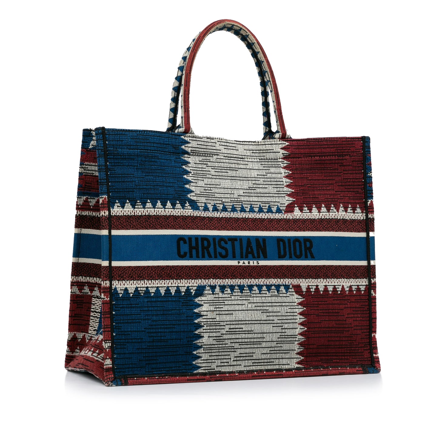 Dior Large French Flag Book Tote