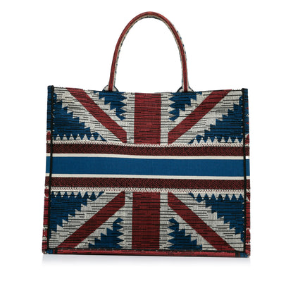 Dior Large French Flag Book Tote