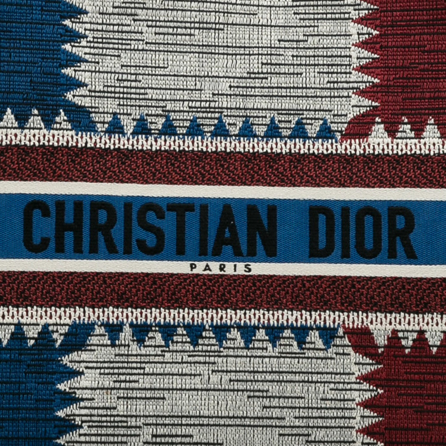 Dior Large French Flag Book Tote