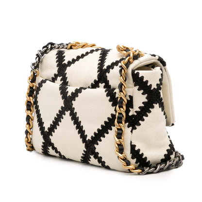 Chanel Medium Crochet Calfskin 19 Flap