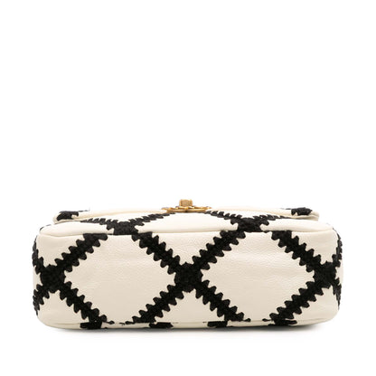 Chanel Medium Crochet Calfskin 19 Flap