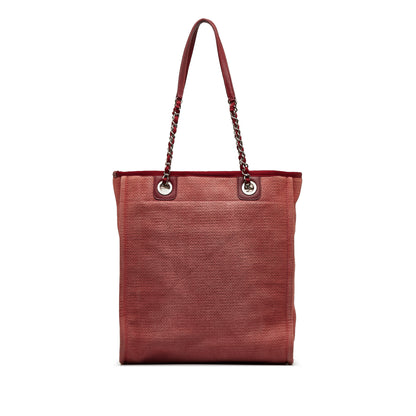 Chanel Mini Mixed Fibers Deauville Tote