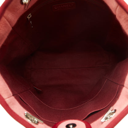 Chanel Mini Mixed Fibers Deauville Tote