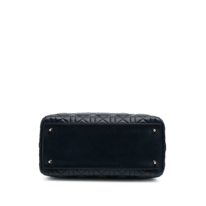 Dior Limited Edition Medium Lambskin Cannage Lady Dior