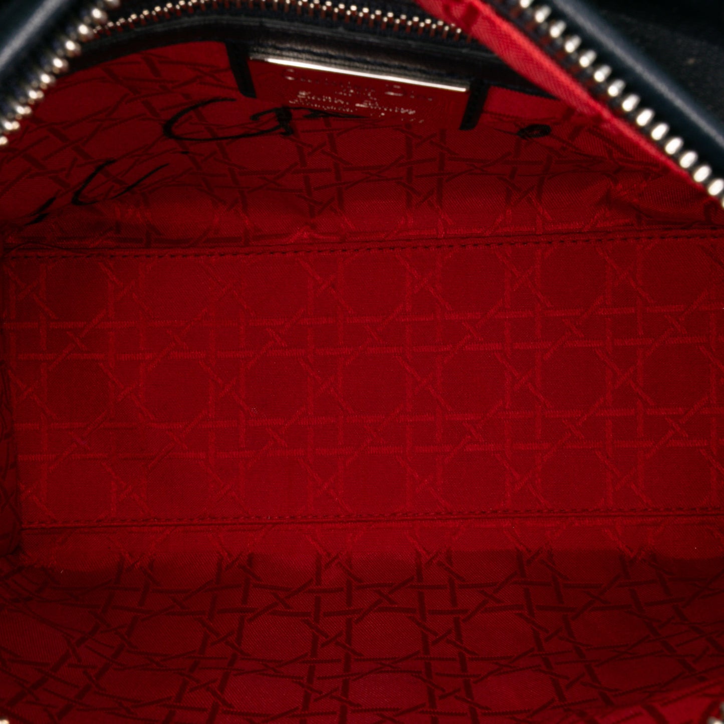 Dior Limited Edition Medium Lambskin Cannage Lady Dior
