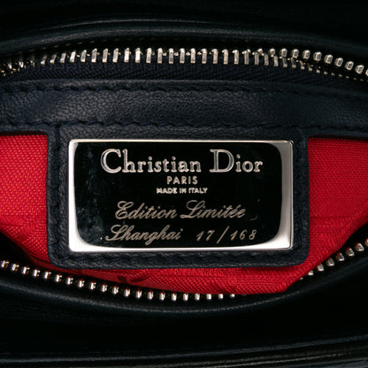 Dior Limited Edition Medium Lambskin Cannage Lady Dior