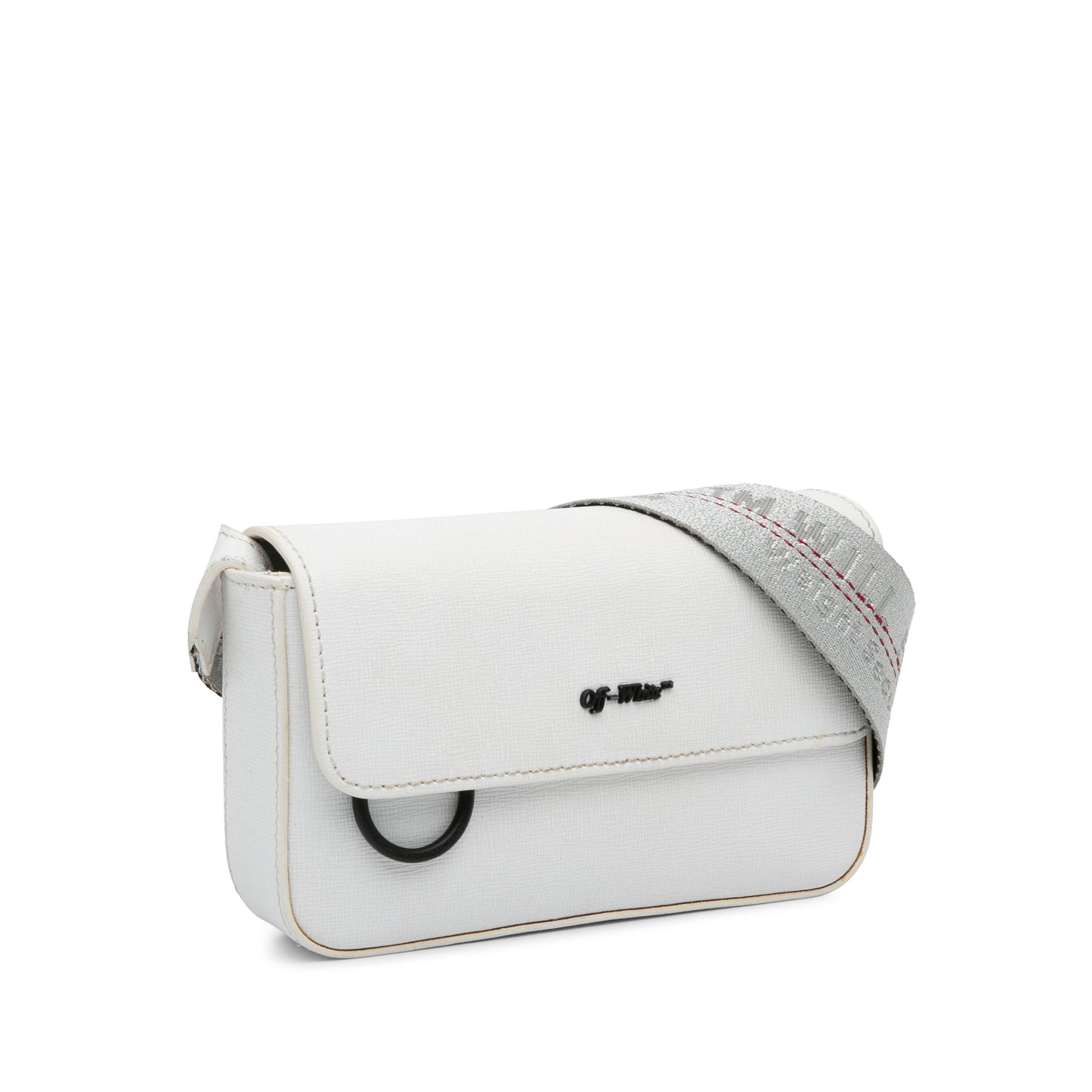 Off-white Leather Crossbody Bag