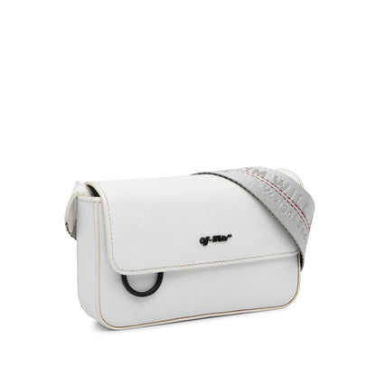 Off-white Leather Crossbody Bag