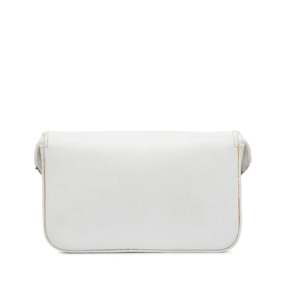 Off-white Leather Crossbody Bag