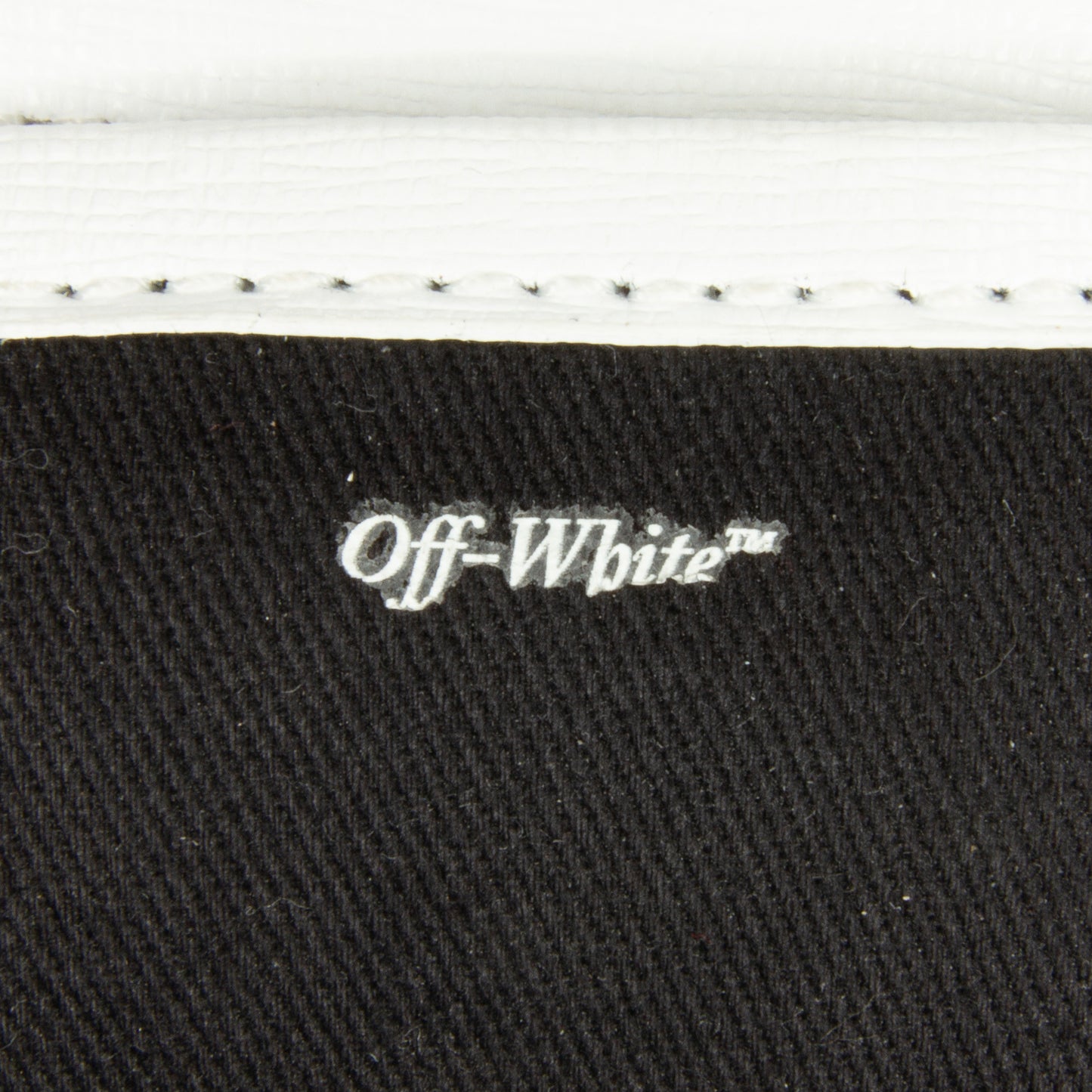 Off-white Leather Crossbody Bag