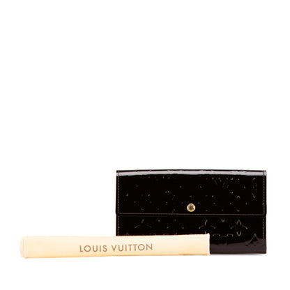 Louis Vuitton Monogram Vernis Sarah Wallet