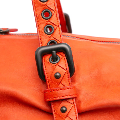 Bottega Veneta Soft Leather Duffle Bag