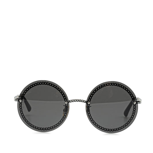 Chanel Chain Round Tinted Sunglasses (20576)