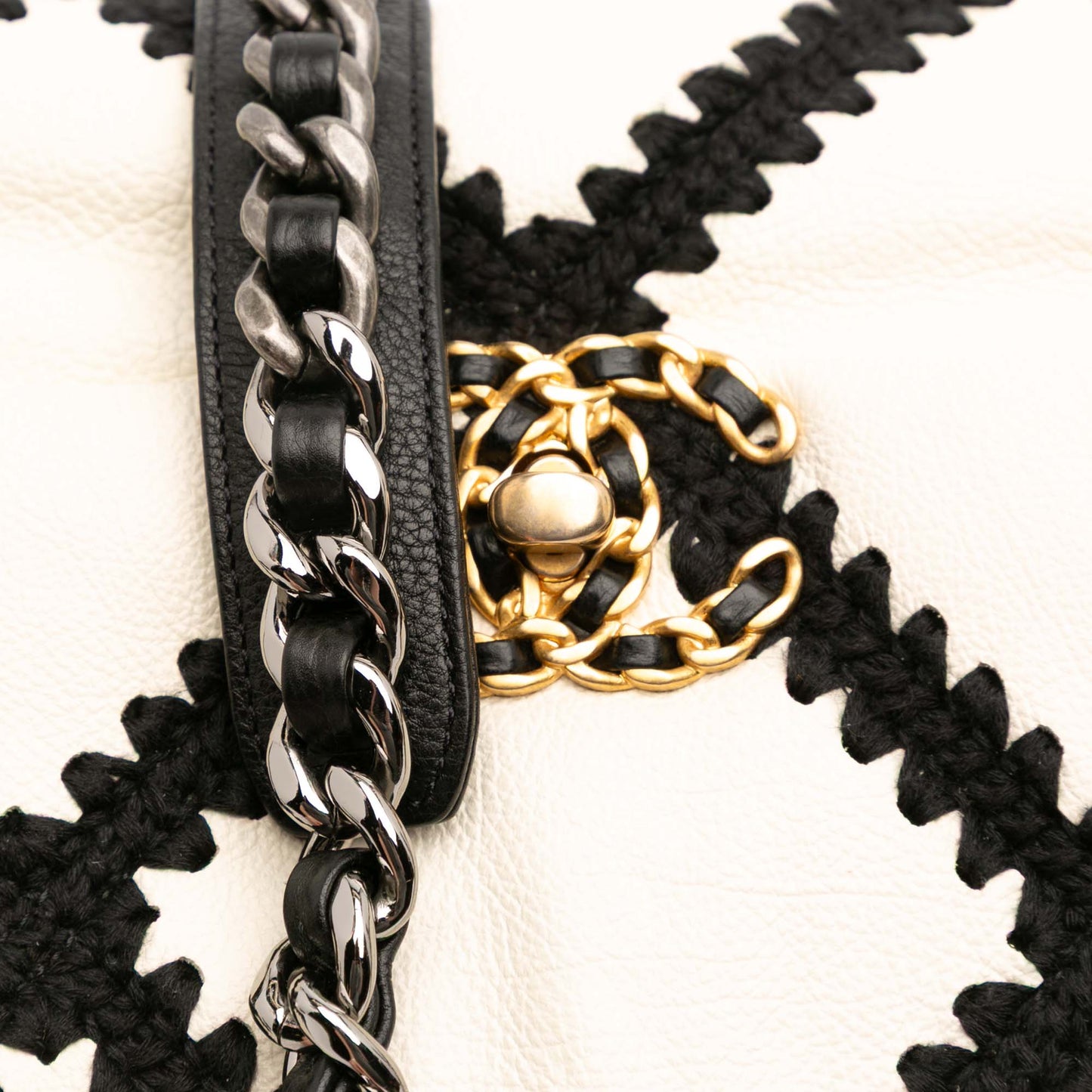 Chanel Medium Crochet Calfskin 19 Flap