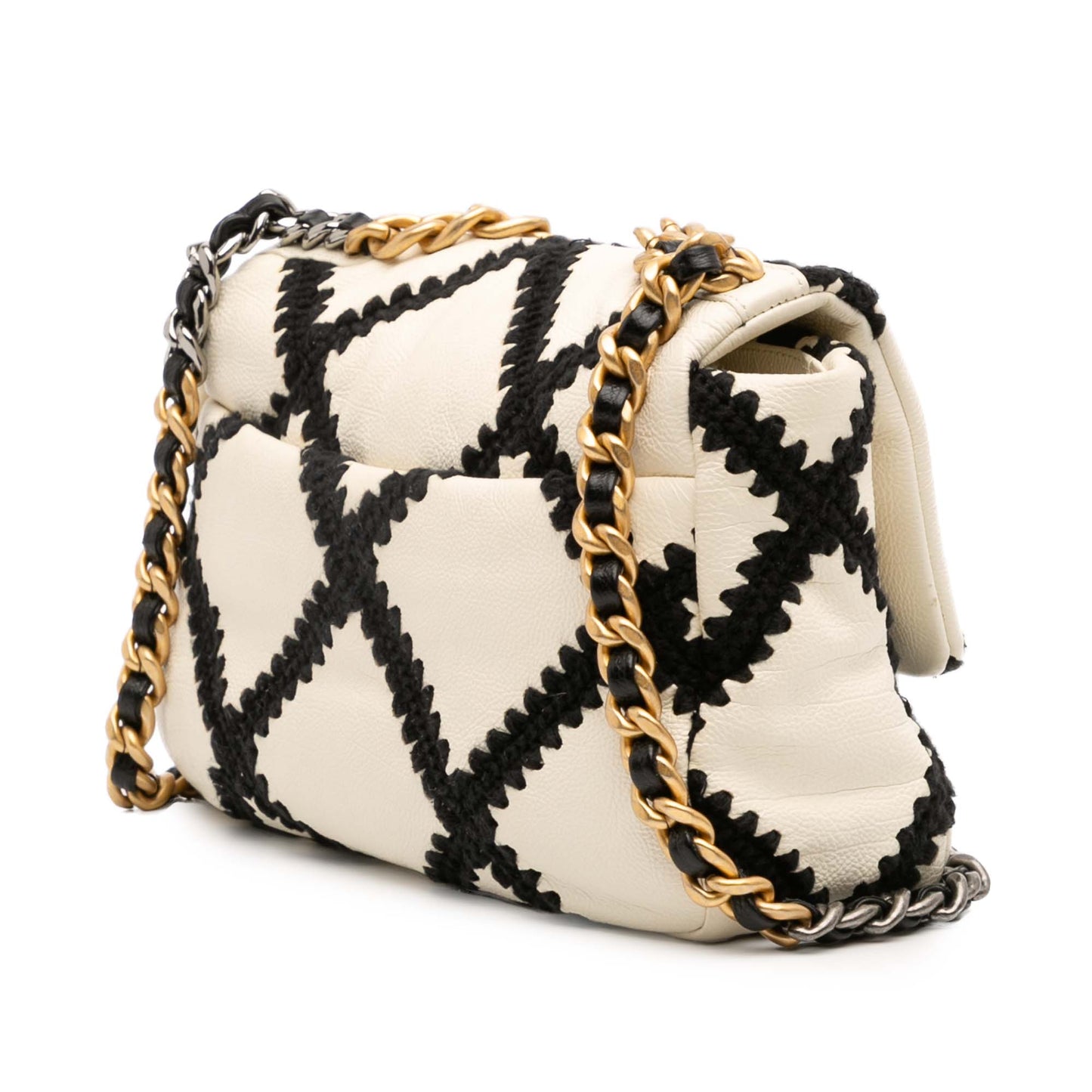 Chanel Medium Crochet Calfskin 19 Flap