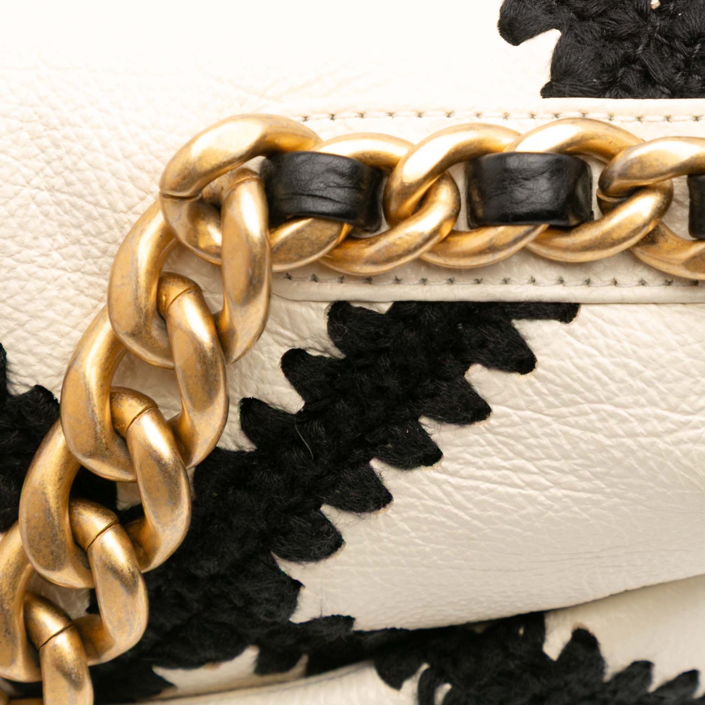 Chanel Medium Crochet Calfskin 19 Flap