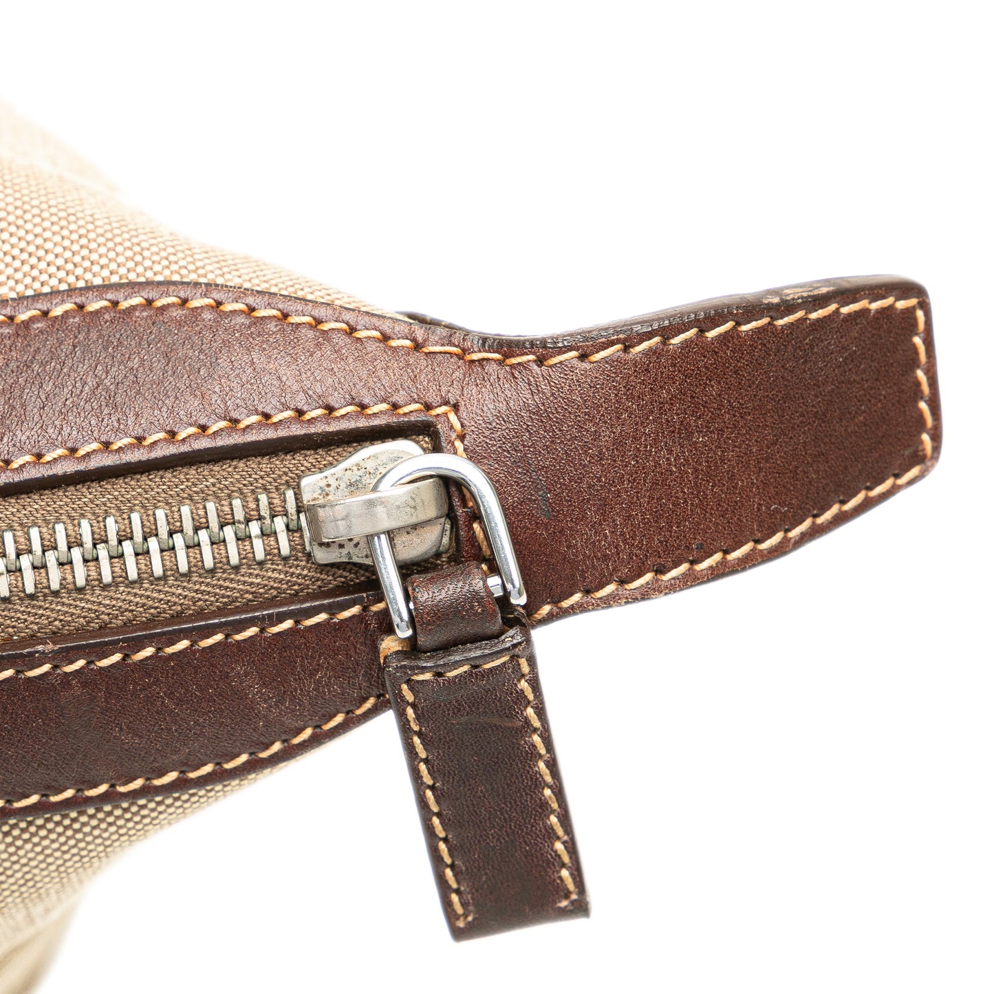 Prada Canvas Canapa Logo Pouch