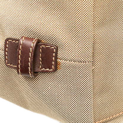 Prada Canvas Canapa Logo Pouch