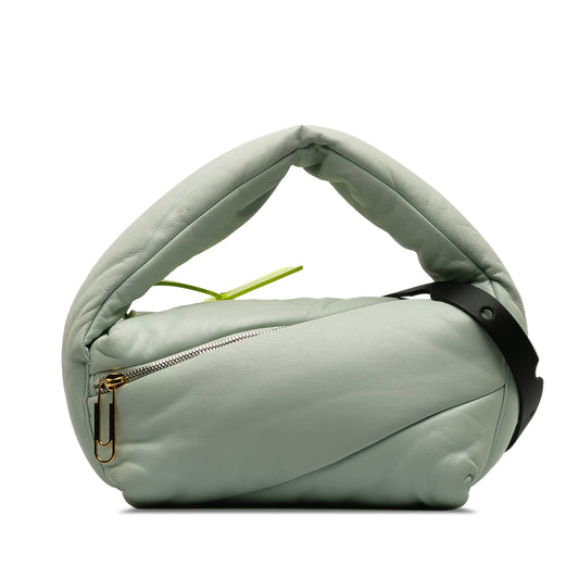 Off-White Leather Pump Pouch (24388)