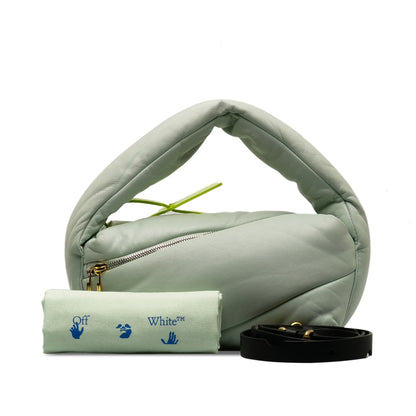 Off-White Leather Pump Pouch (24388)