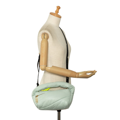 Off-White Leather Pump Pouch (24388)