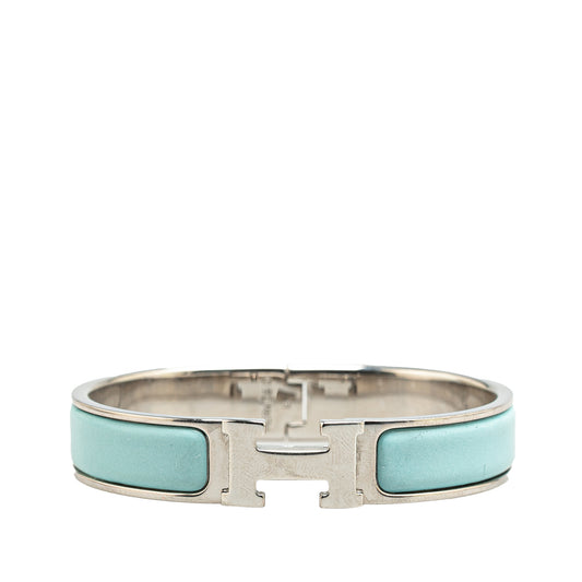 Hermès Narrow Enamel Clic H Bracelet PM (23007)
