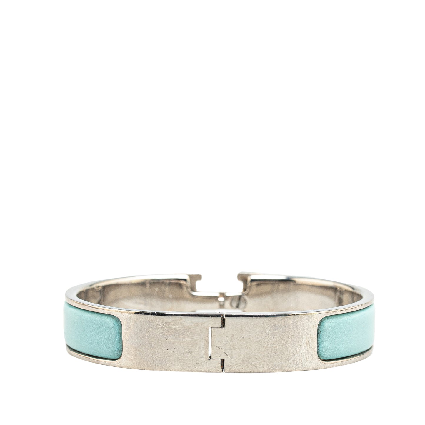Hermès Narrow Enamel Clic H Bracelet PM (23007)