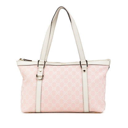 Gucci Gg Canvas Abbey D Ring Tote