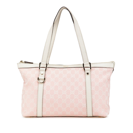 Gucci Gg Canvas Abbey D Ring Tote