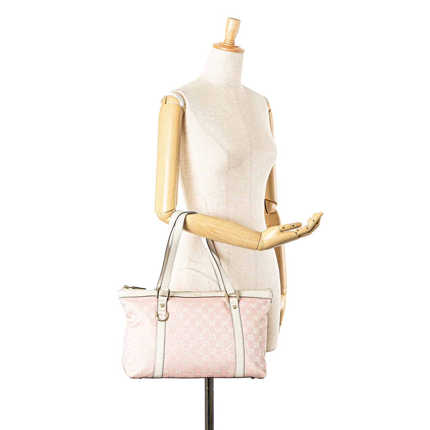 Gucci Gg Canvas Abbey D Ring Tote