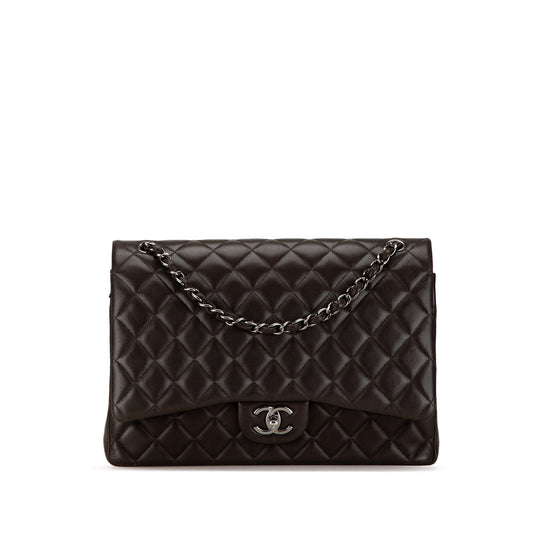 Chanel Maxi Classic Lambskin Double Flap (21485)