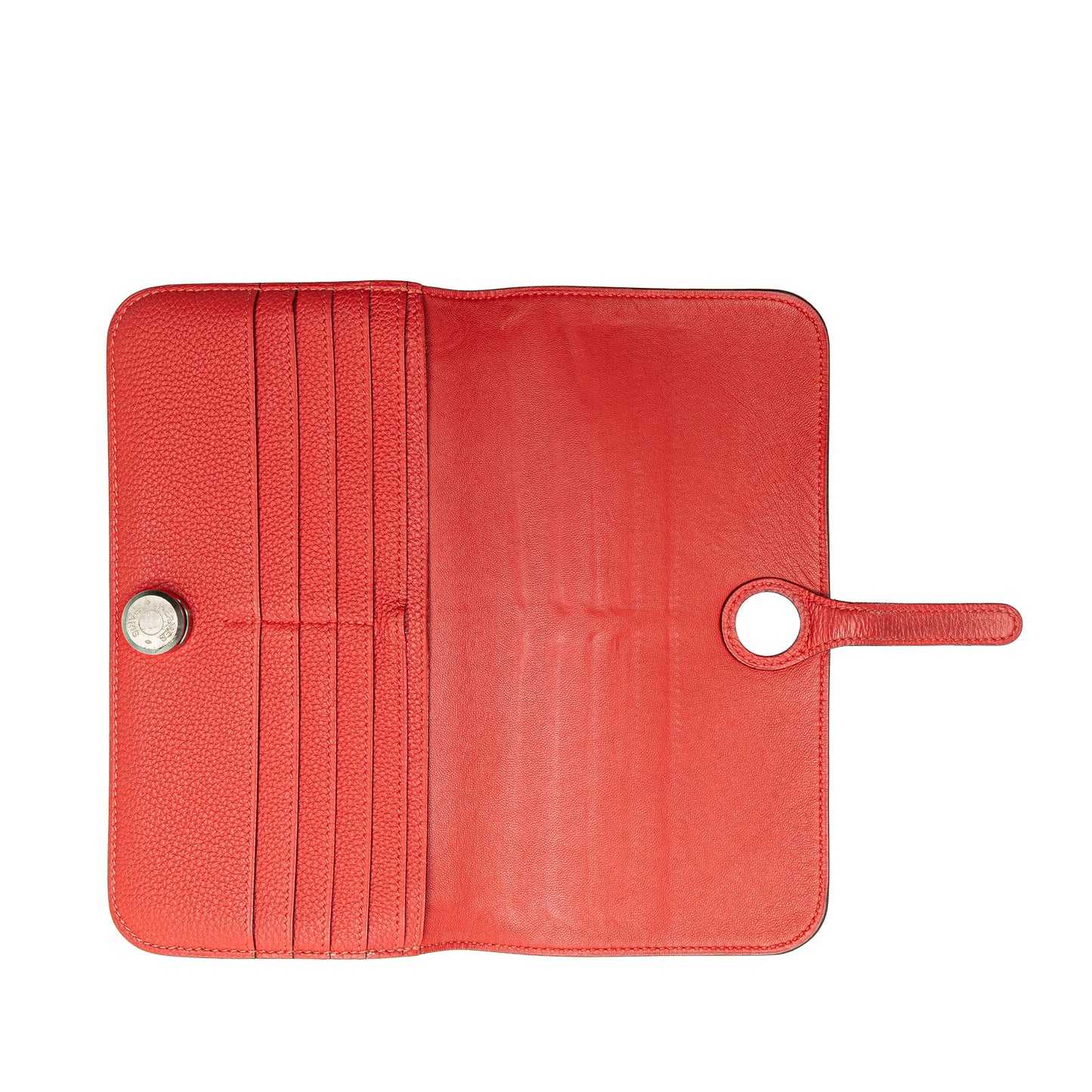 Hermès Clemence Dogon Long Wallet