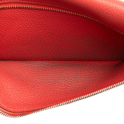 Hermès Clemence Dogon Long Wallet