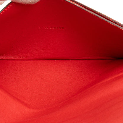 Hermès Clemence Dogon Long Wallet