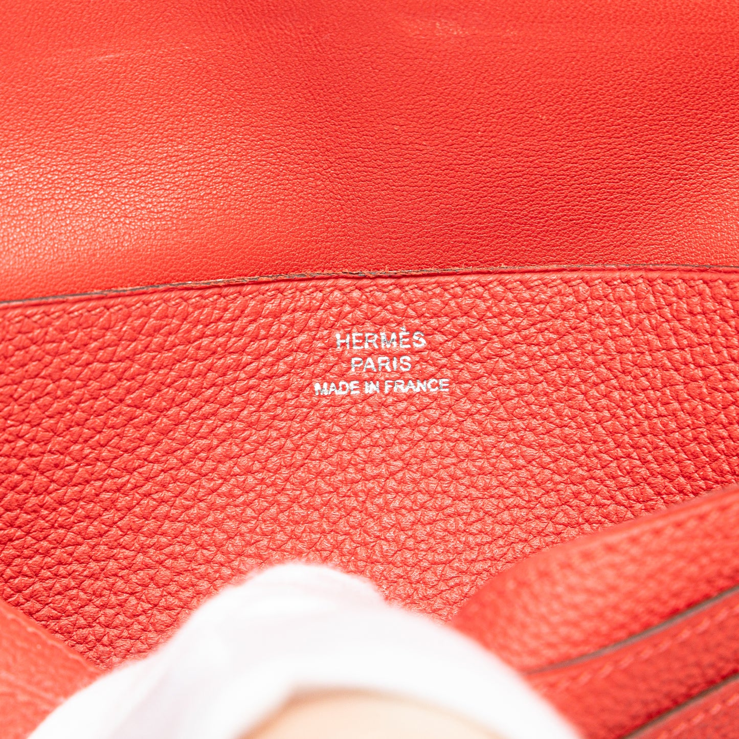 Hermès Clemence Dogon Long Wallet
