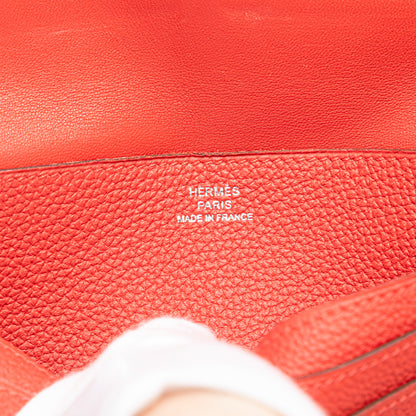 Hermès Clemence Dogon Long Wallet